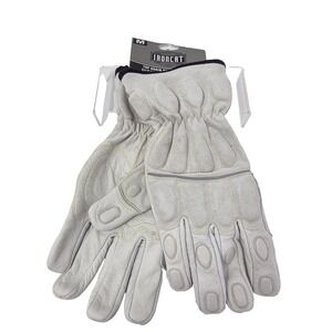 Ironcat 9076 Buffalo Leather Utility Gloves Kevlar Lined Padded Reflective Men M